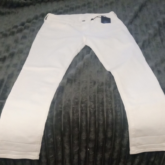rag & bone Denim - rag & bone White Straight Leg Jeans